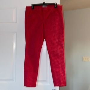 Gap ultra skinny size 10 stretch pants pink